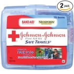 Johnson & Johnson Safe Travels First Aid Kit